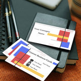 Custom Business Cards Personalized Business Card Double Side Customized Business Cards with Logo/Text, Business Card for Company, Business, Thanks