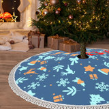 Thick Fringe Christmas Tree Skirt