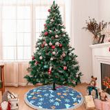 Thick Fringe Christmas Tree Skirt