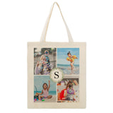 Photo Collage Tote Bag