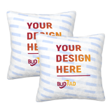 Custom Throw Pillow Case (Set of 2)