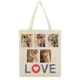 Photo Collage Tote Bag