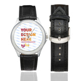 Classic Women Leather Strap Watch