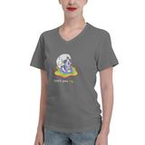 Women's V-neck T-shirt