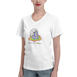 Women's V-neck T-shirt