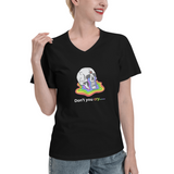 Women's V-neck T-shirt