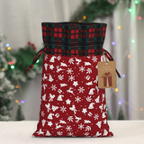 Scottish Plaid Christmas Gift Bag