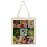 Photo Collage Tote Bag