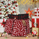 Scottish Plaid Christmas Gift Bag