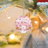 Christmas Tree Ceramic Hanging