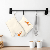 Silicone Oven Mitts and Pot Holders Sets