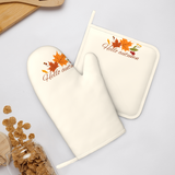 Silicone Oven Mitts and Pot Holders Sets